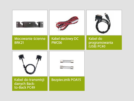 Akcesoria opcjonalne